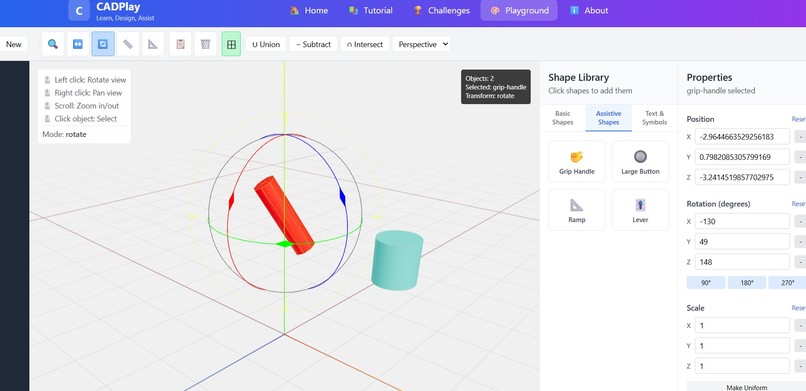 CADemy – screenshot 2