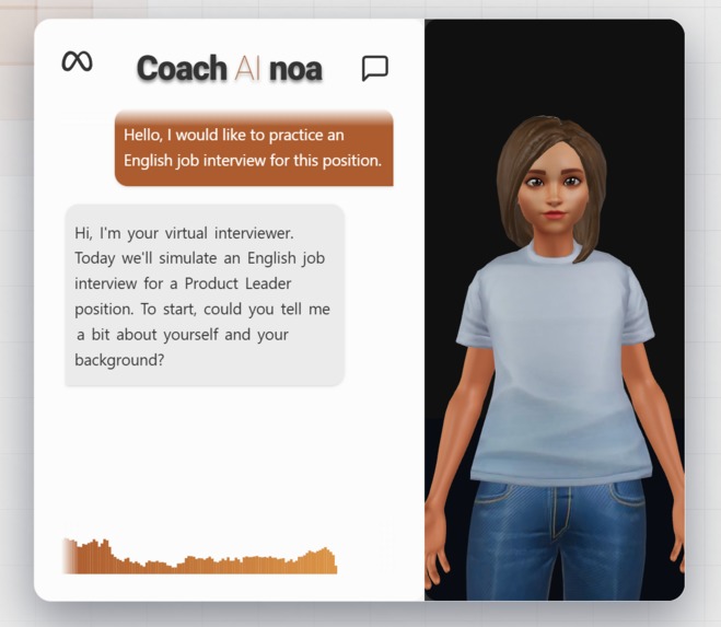 Ainoa Interview Coach – screenshot 2