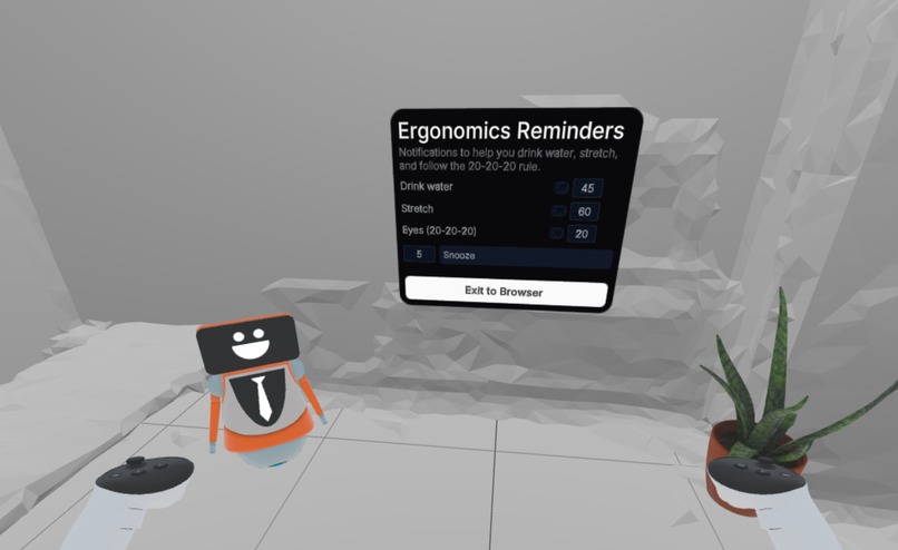 Ergnomic Reminder – screenshot 1