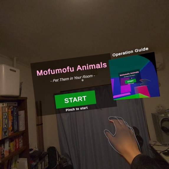 Mofumofu Animals – Pet Them in Your Room – screenshot 1