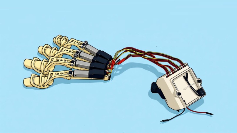 MR system for hand rehab exoskeleton and interactive game – screenshot 4