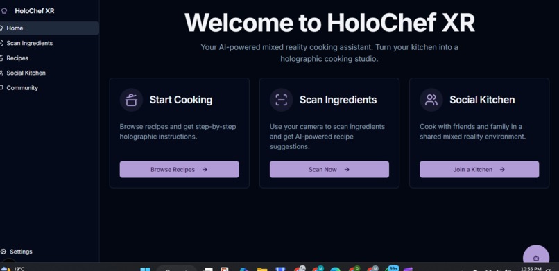 HoloChef XR – Your Mixed Reality AI Cooking Companion – screenshot 3