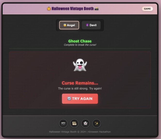 Haloween Photo Booth & Game – screenshot 1