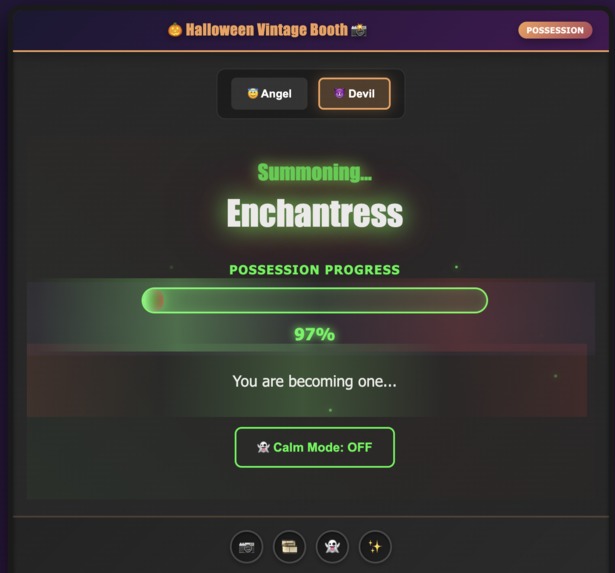 Haloween Photo Booth & Game – screenshot 5