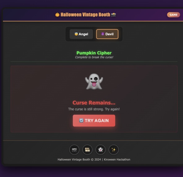 Haloween Photo Booth & Game – screenshot 6