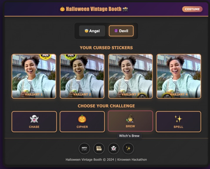 Haloween Photo Booth & Game – screenshot 11