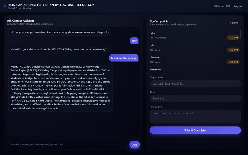 Campus Bot – screenshot 2