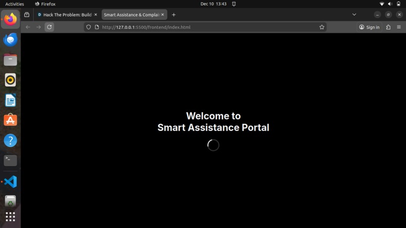 Smart Assistance and Complaint Portal – screenshot 6