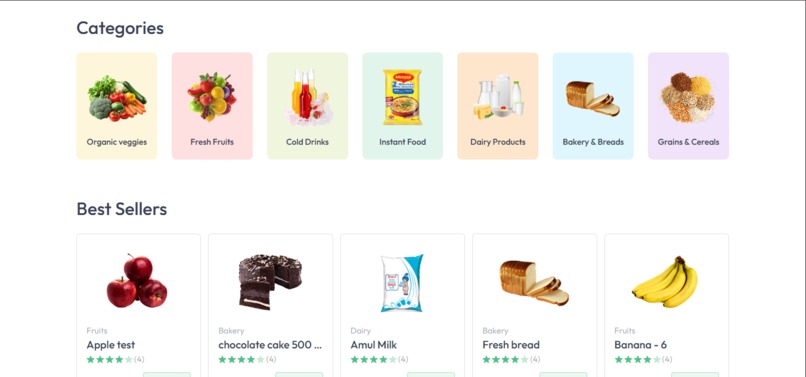 GreenCart  – screenshot 2