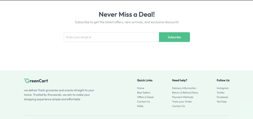 GreenCart  – screenshot 3