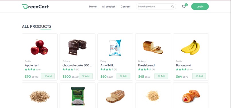 GreenCart  – screenshot 4