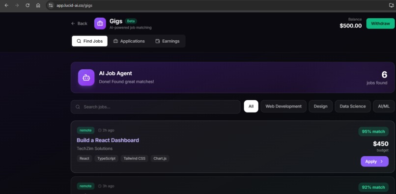 Lucid – screenshot 5