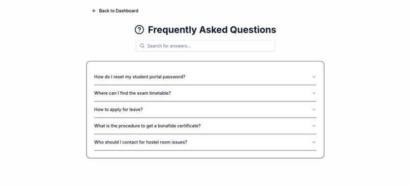 CampusConnect Desk – screenshot 2