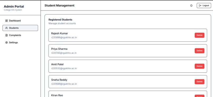 CampusConnect Desk – screenshot 3