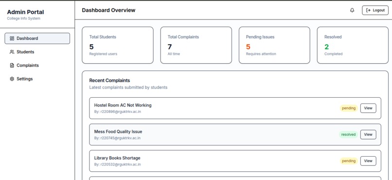 CampusConnect Desk – screenshot 4