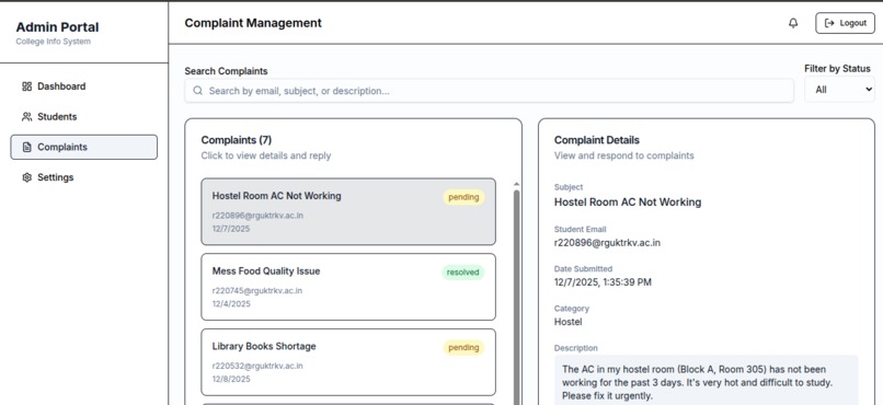CampusConnect Desk – screenshot 5