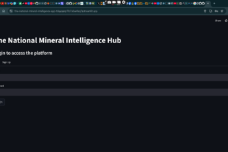 The National Mineral Intelligence Hub ZW 
