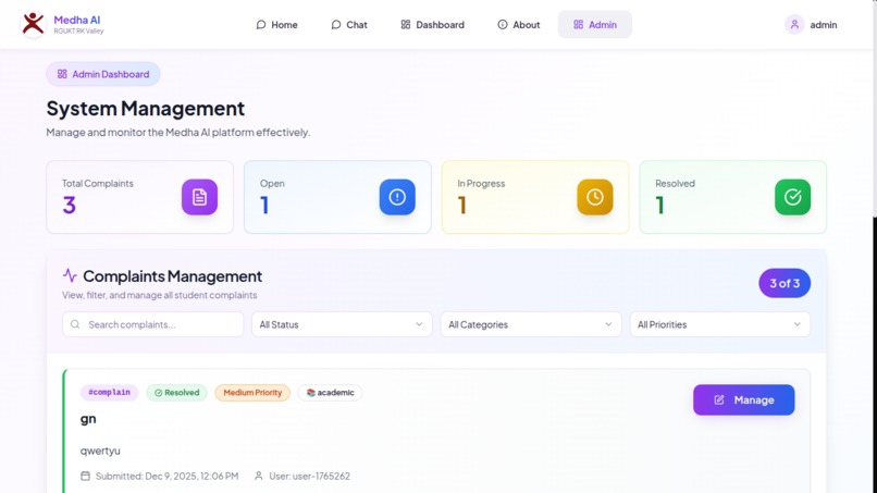 Medha Ai – screenshot 1