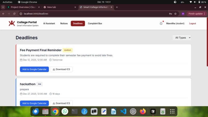 CollegeAI Connect – screenshot 7