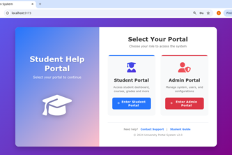 StudentHelpPortal