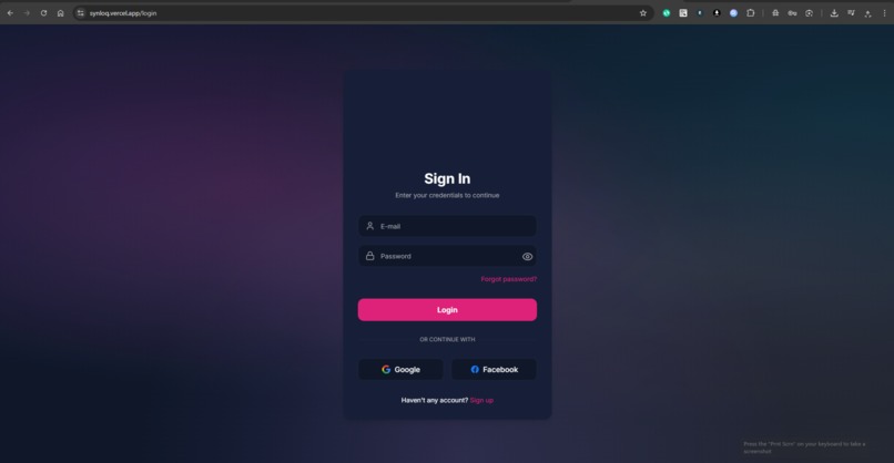 Synloq – screenshot 3