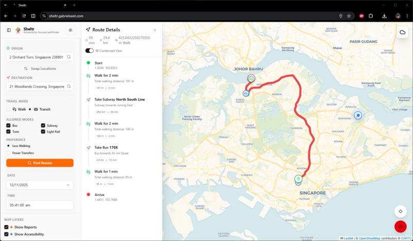 Sheltr – screenshot 1