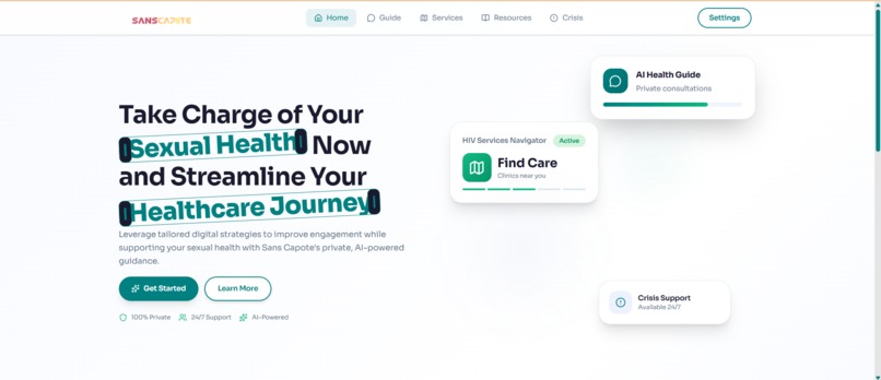 SansCapote – screenshot 2