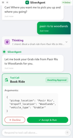 SilverAgent – screenshot 2