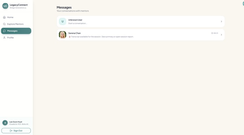 Legacy Connect – screenshot 5