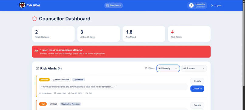 Talk.io - Lumi (Team 0X67) – screenshot 1