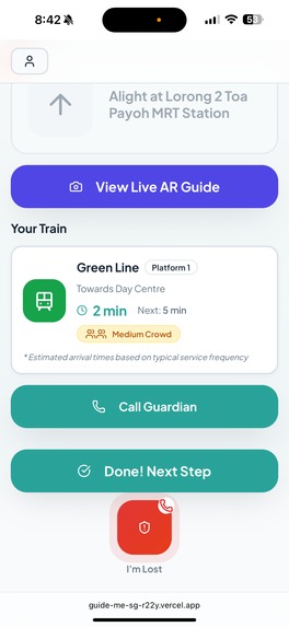 GuideMeSG – screenshot 4