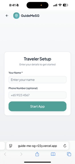 GuideMeSG – screenshot 9
