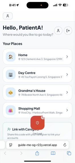 GuideMeSG – screenshot 10