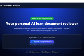 SmartDocs – AI Loan Document Analyzer