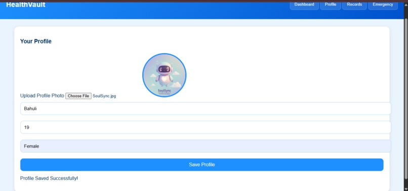 HealthVault – screenshot 1