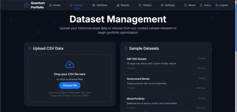 Quantum Portfolio Optimizer – screenshot 13