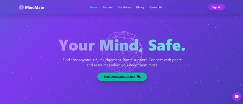 MindMate - Mental Wellness Platform – screenshot 1