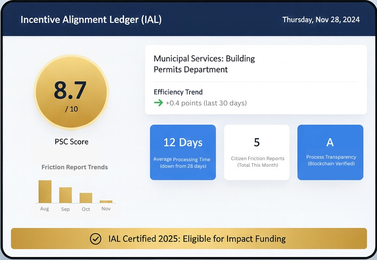 The Incentive Alignment Ledger (IAL) – screenshot 1