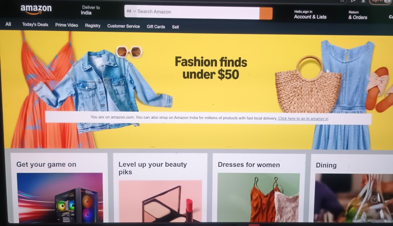 Amazon ui clone – screenshot 2