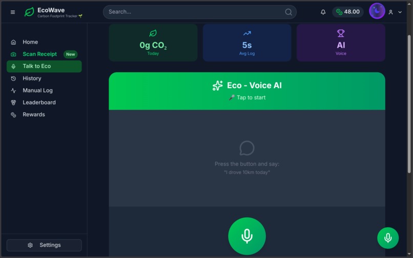 EcoWave – screenshot 3