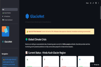 GlacioNet: AI-Powered Glacier Health & Security Monitor