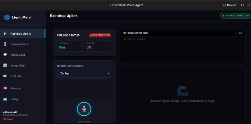LiquidMetal Voice Agent – screenshot 6