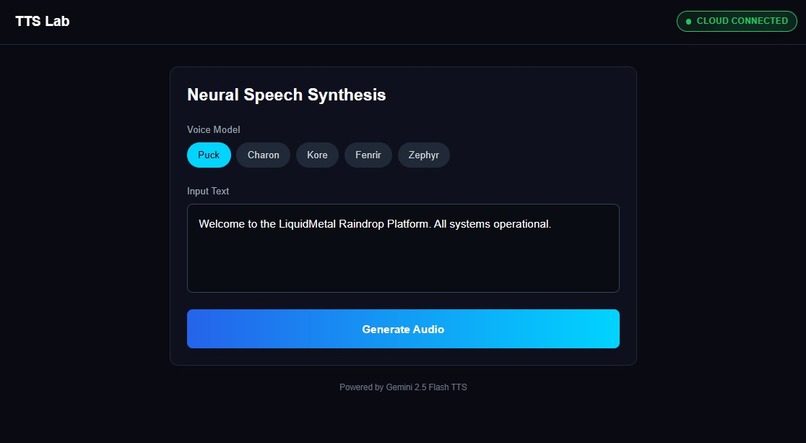 LiquidMetal Voice Agent – screenshot 4