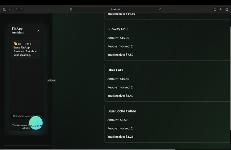 FinApp – screenshot 8