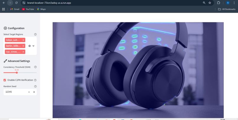 Global Brand Localizer – screenshot 3