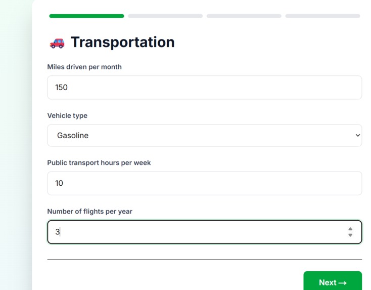 EcoTrace AI – screenshot 2