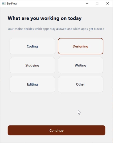 ZenFlow – screenshot 2