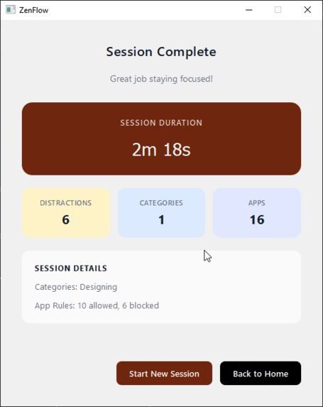 ZenFlow – screenshot 5
