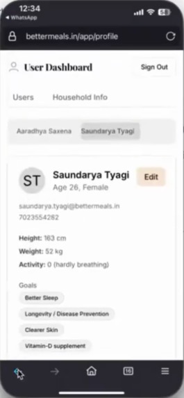 Bettermeals – screenshot 3