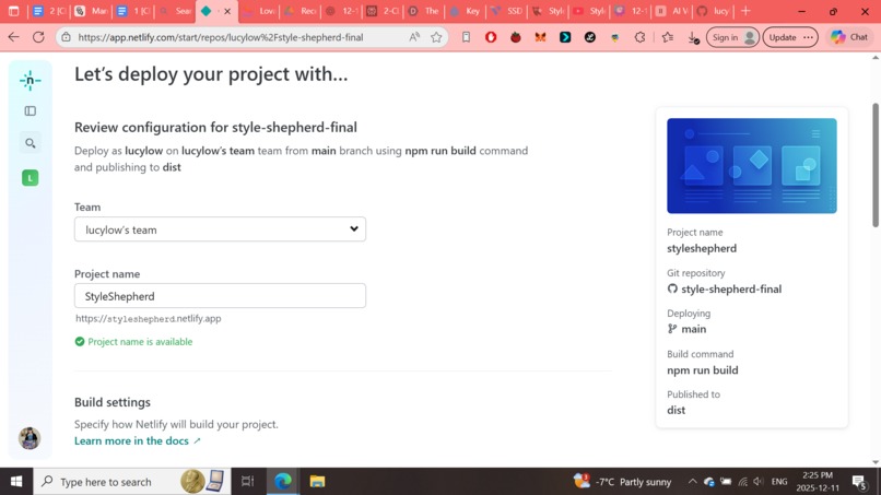 Style Shepherd : Agentic Shopping Experience  – screenshot 2